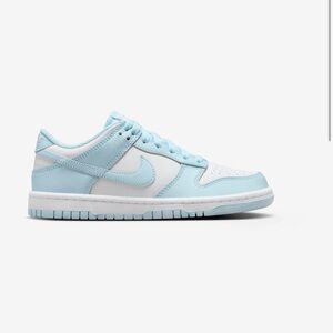 Nike Dunk Low Retro White/Glacier Blue - Size 2.5 (Women’s 5)